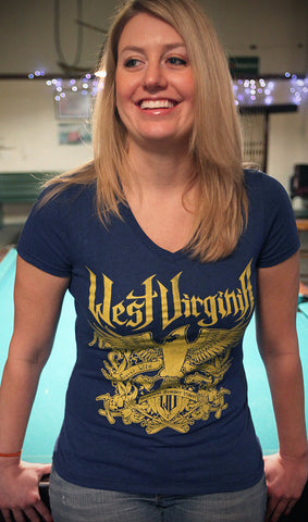 West Virginia Crest - Women's T-Shirt