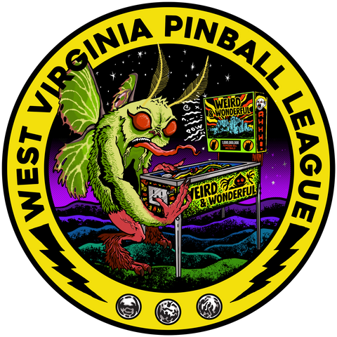 WVPL Mothman Sticker